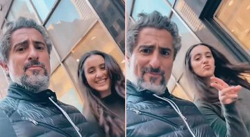Marcos Mion está em Nova York com Donatella, sua filha de 13 anos - Foto: Reprodução / Instagram