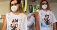 Ator desabafou nas redes sociais sobre como estava lidando com a perda de Paulo, vítima de complicações da Covid - Reprodução/Instagram