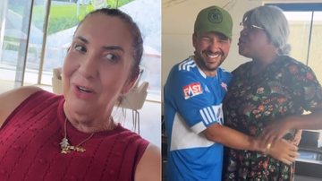 Margareth Serrão e Danilo Nascimento reataram o namoro