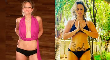 Maria Cândida fez postagem mostrando como era seu corpo antes da tatuagem - Foto: Reprodução / Instagram