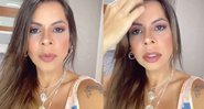 Maria Clara chegou a publicar foto de Marlon em um hospital e não deu detalhes - Reprodução/Instagram