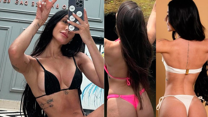 Maria Lina mostrou antes e depois e rebateu críticas ao corpo - Foto: Reprodução/ Instagram@marialdgg