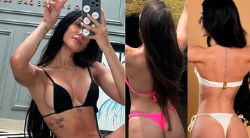 Maria Lina mostrou antes e depois e rebateu críticas ao corpo - Foto: Reprodução/ Instagram@marialdgg
