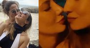 A atriz e Amanda estão namorando desde julho - Reprodução / Instagram @amandalabrego