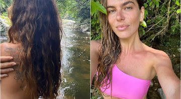 Mariana Goldfarb faz topless durante passeio com Cauã Reymond - Foto: Reprodução / Instagram
