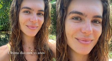 Mariana Goldfarb aparece sem maquiagem e diz: "Último dia com 30 anos" - Foto: Reprodução / Instagram