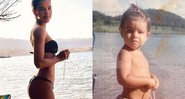Mariana Rios recria pose de foto que tirou quando tinha apenas 1 ano de idade - Foto: Reprodução / Instagram @marianarios