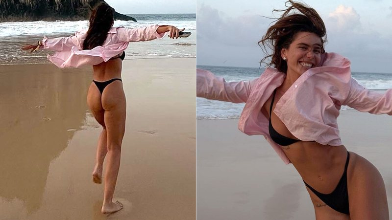 Mariana Goldfarb ostentou boa forma em Fernando de Noronha - Foto: Reprodução/ Instagram@marianagoldfarb