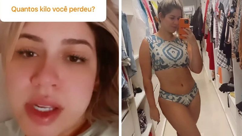Marília Mendonça perdeu 21 kg - Reprodução/Instagram@mariliamendoncacantora