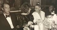 Zeca Cochrane, Marília Gabriela, Xuxa e Pelé em jantar nos anos 80 - Foto: Reprodução / Instagram
