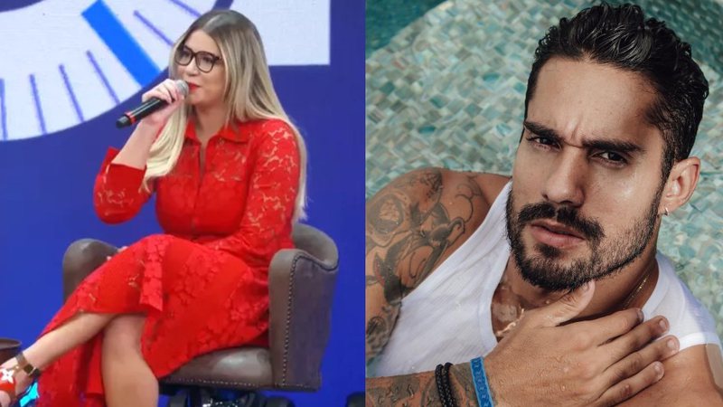 Marília também aproveitou para falar sobre sua relação com o namorado, Murilo Huff - Reprodução/TV Globo/Instagram