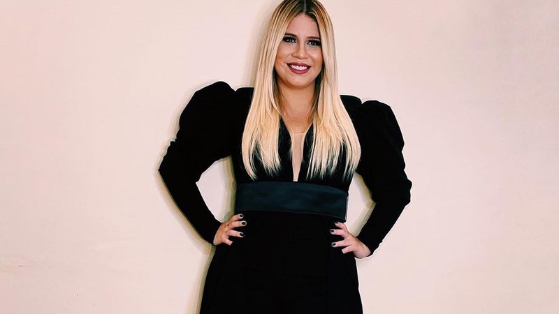 A cantora Marília Mendonça em foto publicada em seu Instagram - Reprodução/Instagram