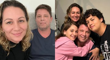 Esposa de Mario Frias compartilhou fotos ao lado do ator e dos filhos do casal - Foto: Reprodução / Instagram
