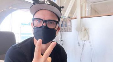 Mark Hoppus estava com câncer em estágio 4; ele anunciou estar curado - Foto: Reprodução / Instagram