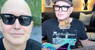 Mark anunciou que foi diagnosticado com câncer e estava em tratamento no final de junho - Reprodução/Twitter/@markhoppus/Youtube