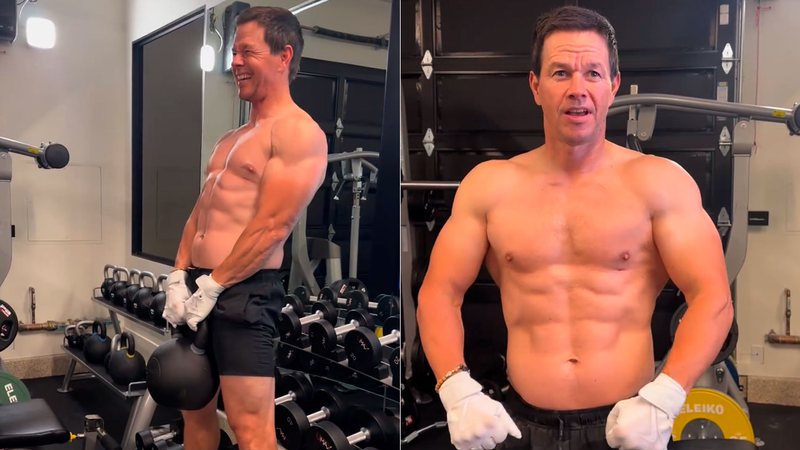 Mark Wahlberg recebeu elogios ao exibir corpo sarado - Foto: Reprodução/ Instagram@markwahlberg