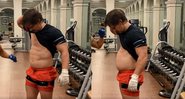Mark disse que ainda irá ganhar mais 9 kg para o próximo trabalho - Reprodução/Instagram