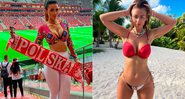 Marta Barczok cobriu a Copa do Mundo da Rússia para o site polonês CKM - Foto: Reprodução/ Instagram@martabarczok.official