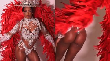 Marvvila contou que fez procedimento no bumbum antes de desfile na Sapucaí