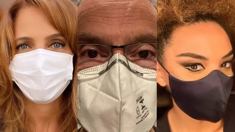 Celebridades defendem uso de máscara - Reprodução/Instagram