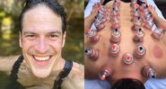 Ator curtiu o Carnaval ao lado da esposa recentemente, durante viagem em meio à natureza - Foto: Reprodução / Instagram @mateusolano