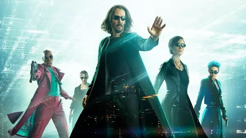 Keanu Reeves e elenco de "Matrix Resurrections" estarão na CCXP Worlds 21 - Foto: Reprodução / Warner Bros. Pictures