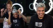 Maurício Mattar exibindo seu cabelo platinado - Foto: Reprodução / Instagram @gueoliveira