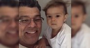 Mauricio Mattar e Ilha, de 1 ano de idade - Reprodução/Instagram