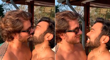 Mauro Sousa mostrou beijo no marido na web - Foto: Reprodução/ Instagram