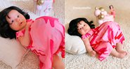 A filha de Isabella Matte ganhou vestido de "grávida de Taubaté" - Foto: Reprodução / Instagram