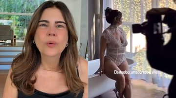 Mayara Magri mostrou bastidores de ensaio sensual aos 64 anos