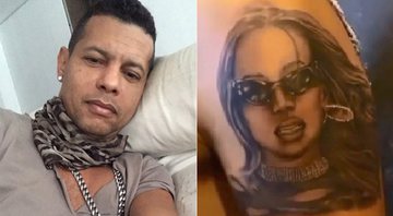 MC Andinho contou que irá cobrir a tatuagem que fez para homenagear Anitta - Foto: Reprodução/ Instagram