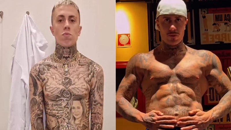 MC Daniel reagiu às críticas após mostrar antes e depois do corpo