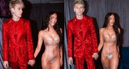 Megan Fox abusou da transparência no VMA 2021 - Foto: Reprodução/ Instagram@meganfox