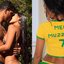 Mell Muzzillo mostrou momentos de junho ao lado de Marcello Melo Jr.