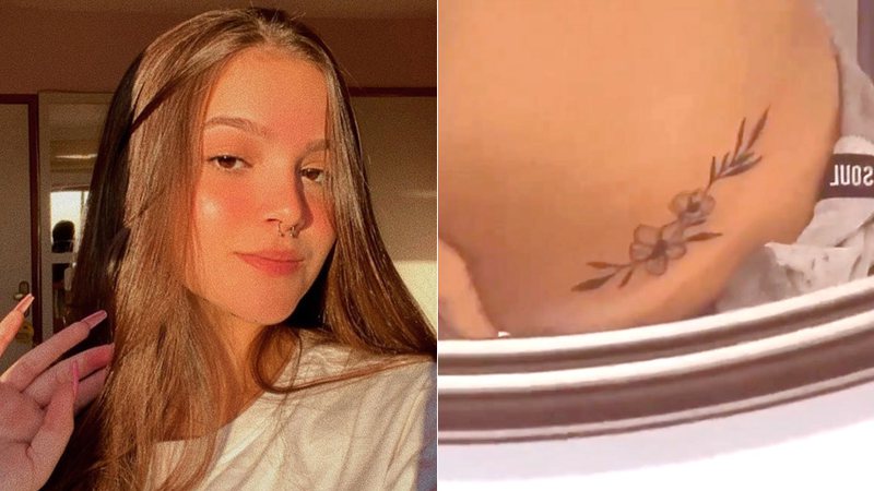 Mel Maia exibiu suas primeiras tatuagens na web - Foto: Reprodução/ Instagram