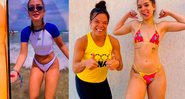 Treinadora de Mel Maia mostrou antes e depois e elogiou evolução - Foto: Reprodução/ Instagram@teamcarolvaz