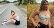 Cantora aparece correndo em um matagal, chorando e pedindo por ajuda - Reprodução / Instagram @melodyoficial3