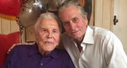 Kirk e Michael Douglas - Reprodução/Instagram@michaelkirkdouglas