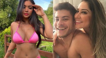Michelle Cristina diz que foi procurada por Arhur Aguiar quando ele ainda estava casado com Mayra Cardi - Foto: Reprodução/ Instagram