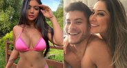 Michelle Cristina diz que foi procurada por Arhur Aguiar quando ele ainda estava casado com Mayra Cardi - Foto: Reprodução/ Instagram