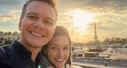 Cantor homenageou Thais, que também se declarou ao marido em sua rede social - Reprodução / Instagram @micheltelo