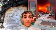 Miguel Herrán resgatou resto de roteiro de La Casa de Papel de sua casa incendiada - Foto: Reprodução/Instagram@miguel.g.herran