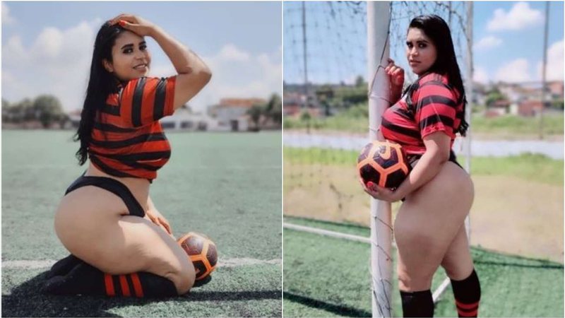 Mikaela Benjamim é a musa do Flamengo - Foto: Reprodução/Instagram