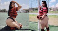 Mikaela Benjamim é a musa do Flamengo - Foto: Reprodução/Instagram