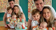 Milena Toscano com a família, comemorando mêsversário de seu filho - Foto: Reprodução / Instagram @milenatoscano