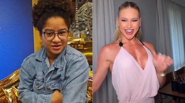 Equipe de Milena mostrou mensagens que ela enviou para Virginia - Foto: Reprodução/ TV Globo e Instagram@virginia