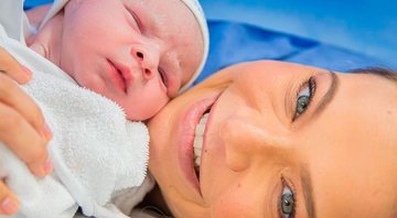 Milena Toscano deu à luz Francisco, seu segundo filho - Foto: Reprodução/ Instagram@milenatoscano
