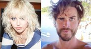 Cantora contou sobre o fim do casamento com o ator com os fãs durante um show - Reprodução/Instagram/@mileycyrus/@liamhemsworth