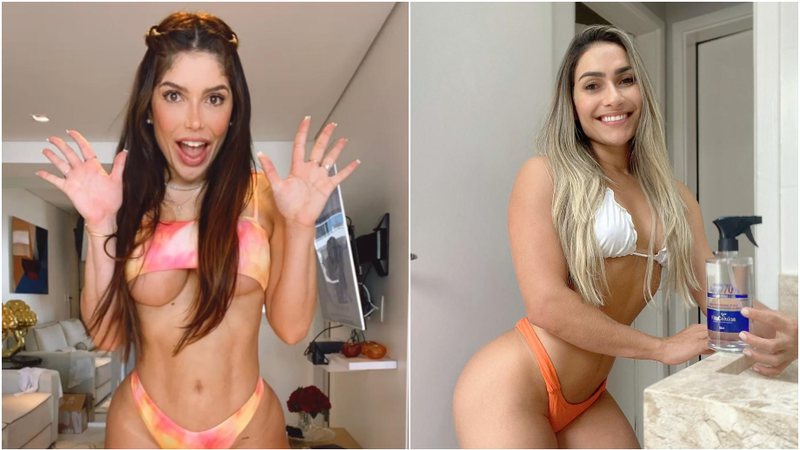 Candidatas ao Miss Bumbum Brasil 2021 conscientizam sobre higiene das mãos - Foto: Reprodução/Divulgação